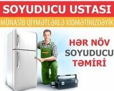 Soyuducu ustasi ünvanda zəmanətli təmiri