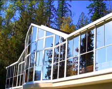 Cam balkon